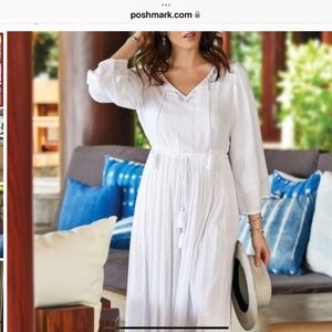SOFT SURROUNDINGS STARLIGHT MAXI DRESS
